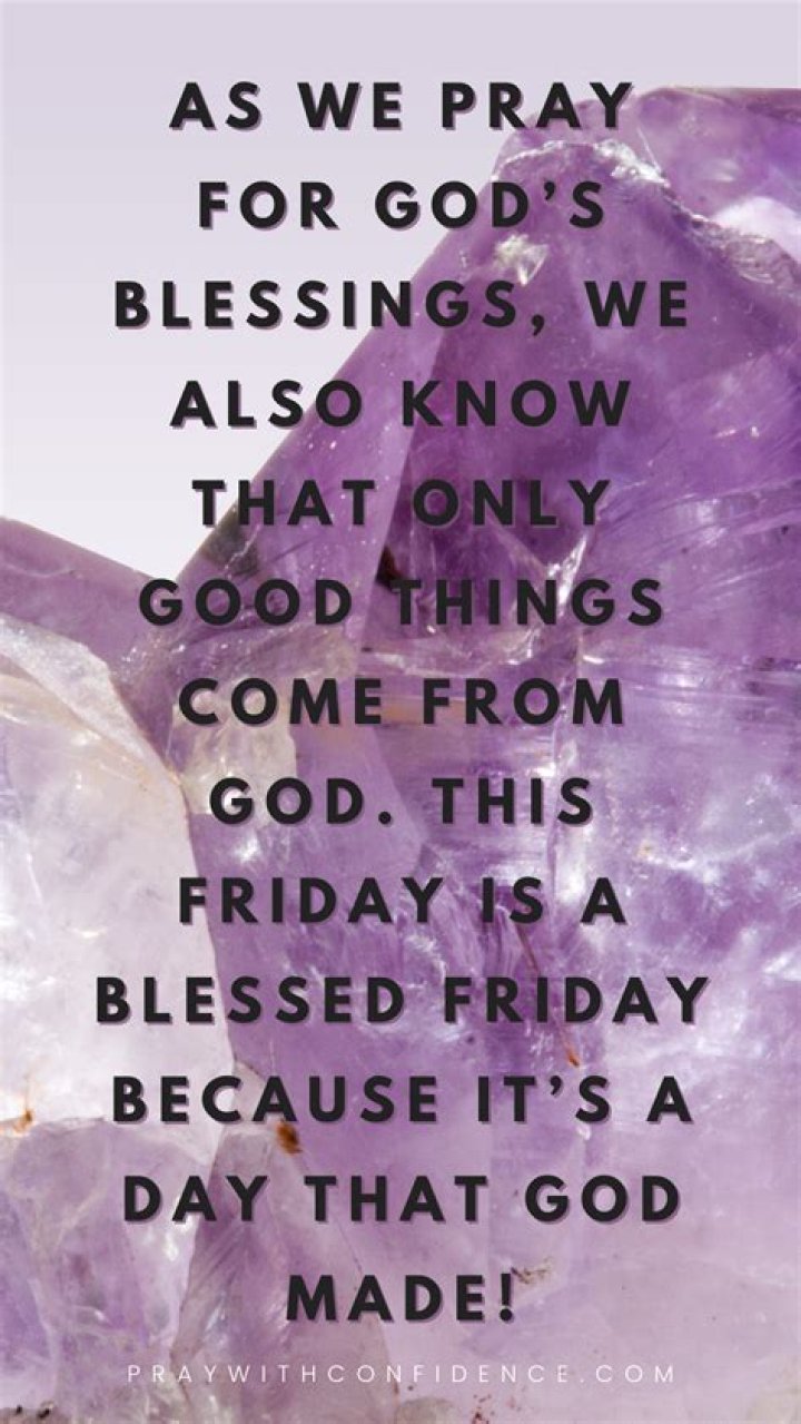 Divine Blessings And Prayers For An Inspiring Friday