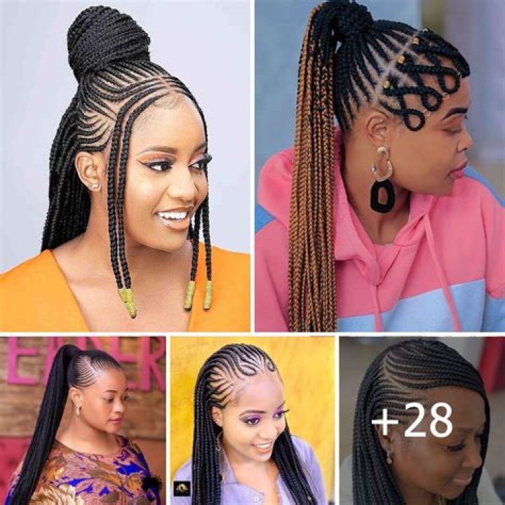 Stylish Ghanaian Cornrows: Elevate Your Look!